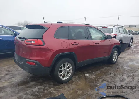 2016 Jeep Cherokee Latitude from USA, damaged, VIN 1C4PJMCB0GW268540